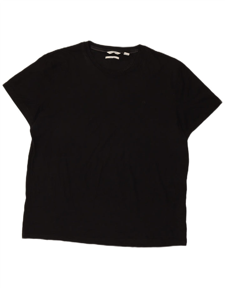 Calvin Klein Mens T-Shirt Top 2XL Black