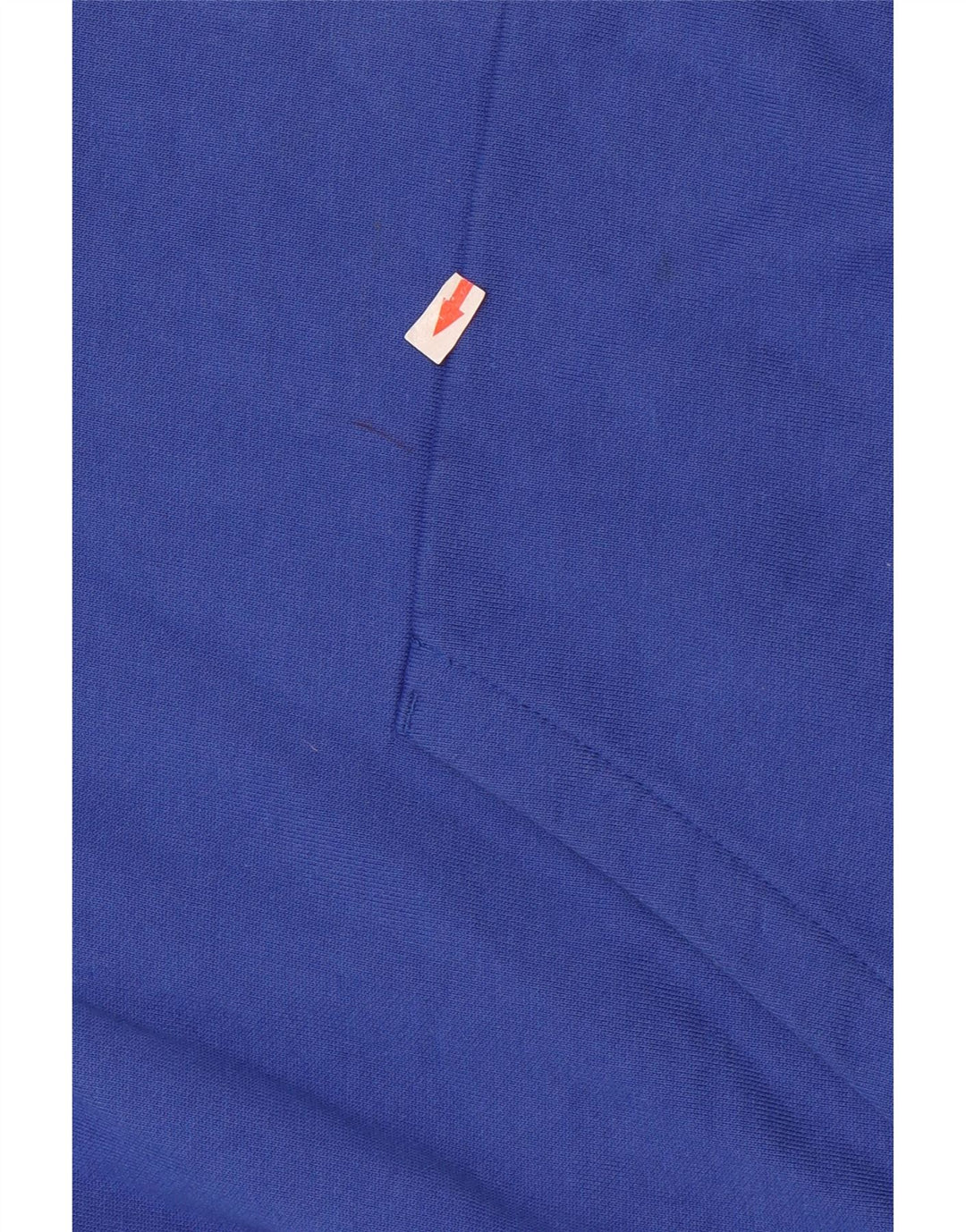 Champion Mens Graphic Hoodie Jumper Medium Blue Cotton