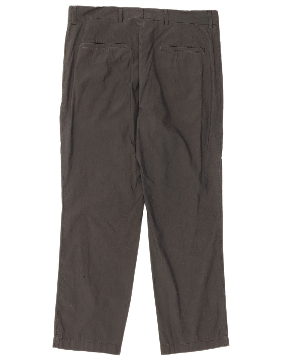CALVIN KLEIN Mens Slim Chino Trousers W32 L28 Grey