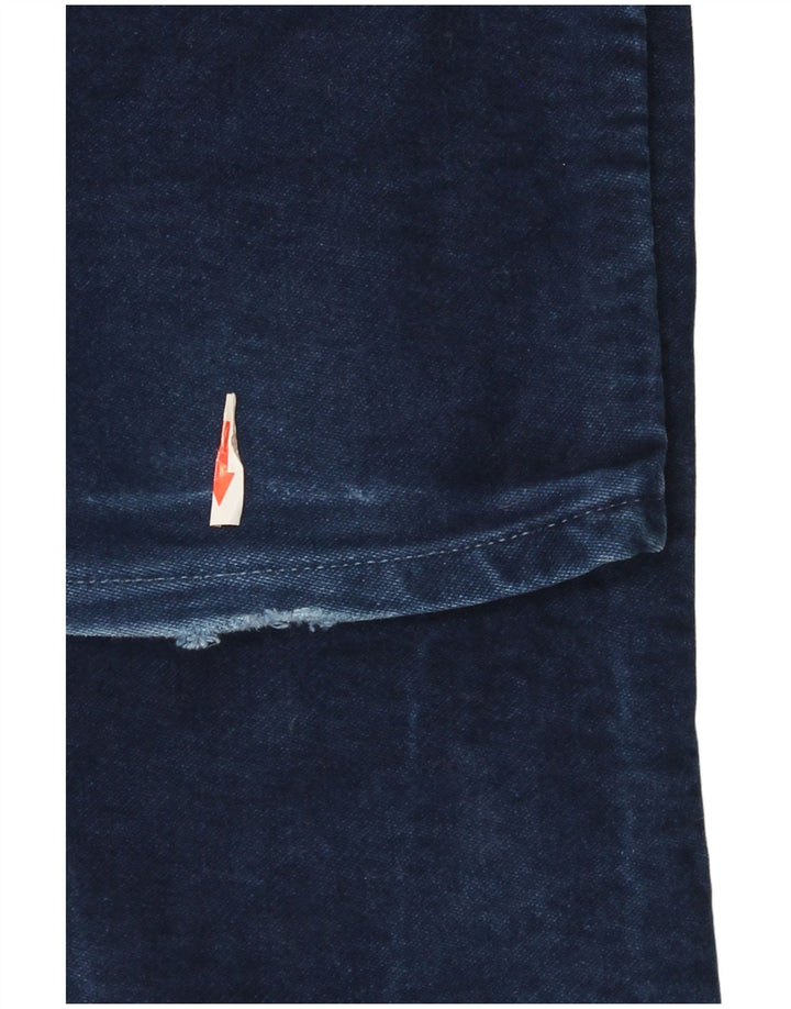 Marlboro Classics Mens Straight Jeans W34 L34 Blue Cotton