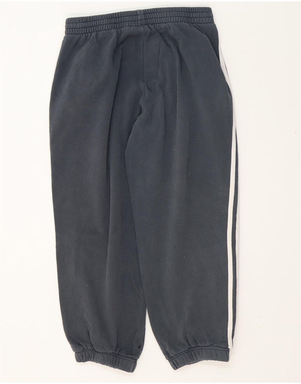 Adidas Mens Crop Tracksuit Trousers Joggers Medium  Navy Blue Cotton