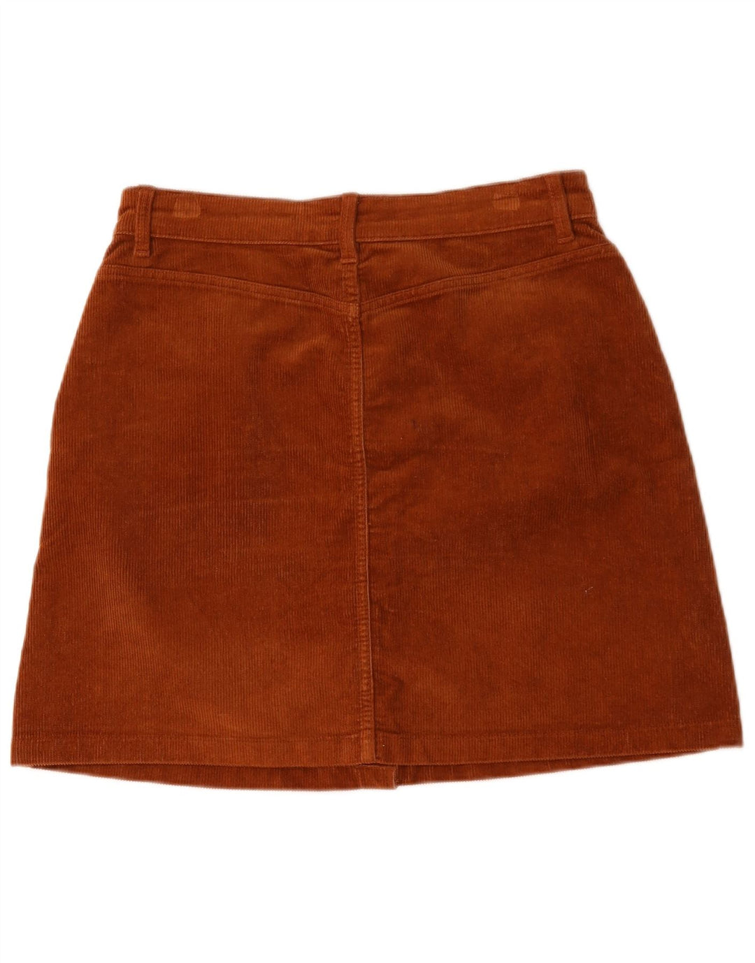 Tom Tailor Womens Corduroy Skirt Large W32 Brown Cotton