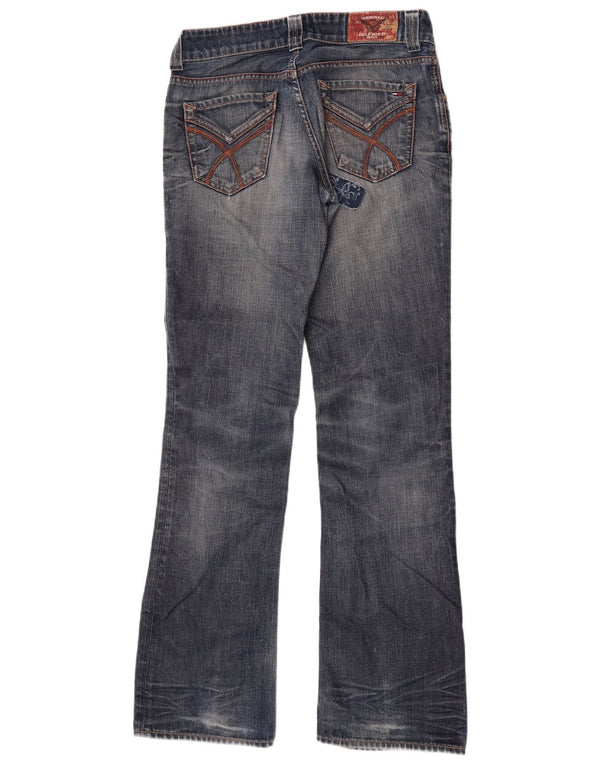 Tommy Hilfiger Womens Bootcut Jeans W28 L34 Blue Cotton