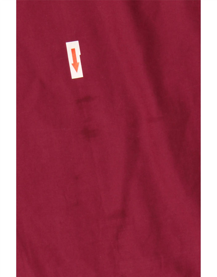 Calvin Klein Mens Shirt Size 16 1/2  Large Burgundy