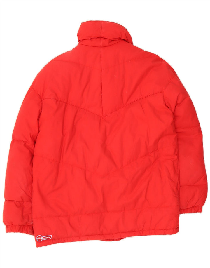 COLMAR Womens Padded Jacket IT 46 Large Red Vintage Colmar and Second-Hand Colmar from Messina Hembry 