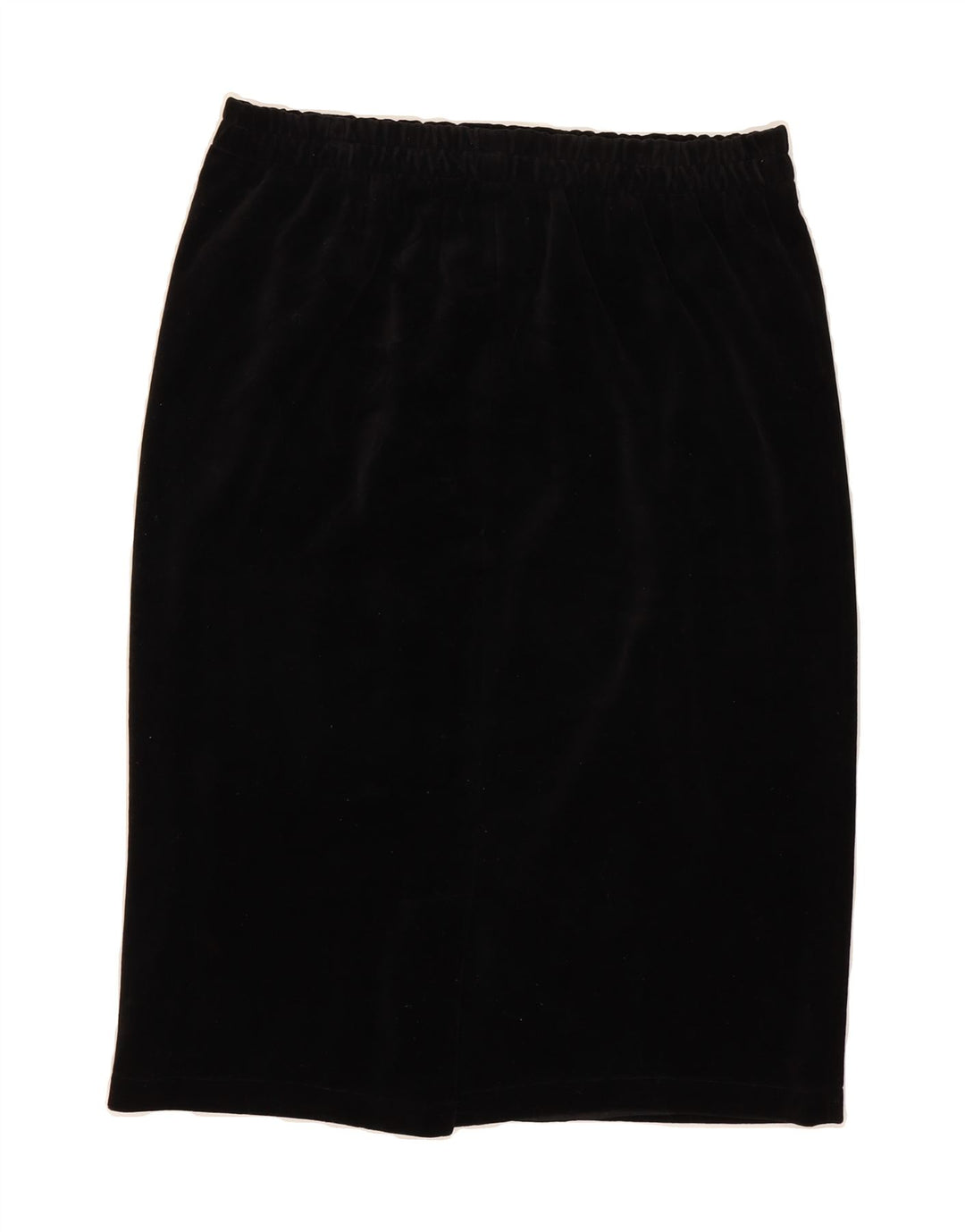 OLIVER JAMES Womens Straight Skirt Large W34 Black Cotton Vintage Oliver James and Second-Hand Oliver James from Messina Hembry 