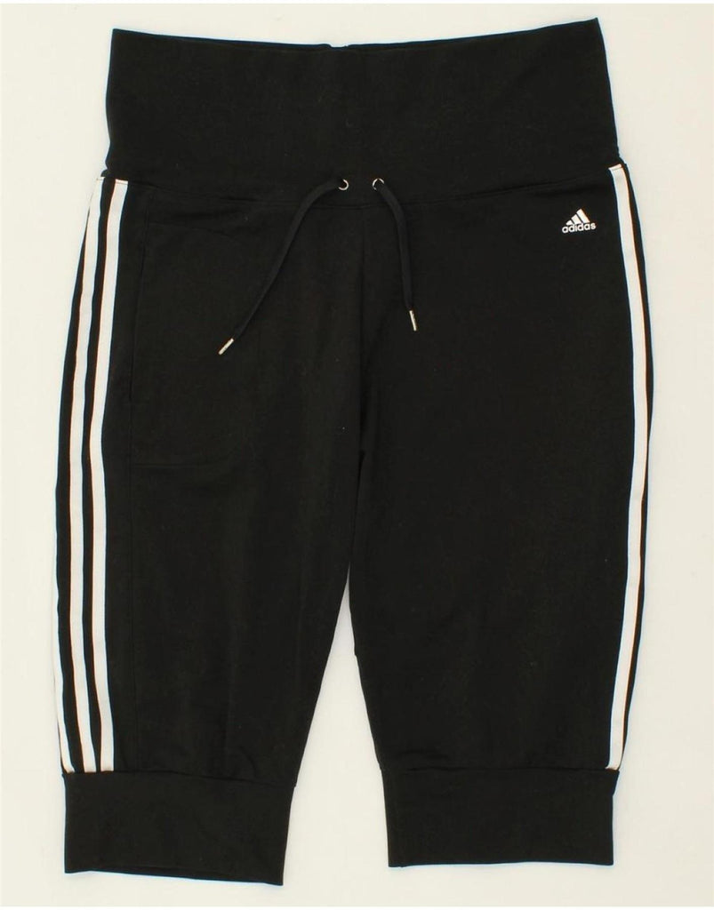 ADIDAS Womens Climacool Bermuda Sport Shorts UK 14 Large Black Polyester Vintage Adidas and Second-Hand Adidas from Messina Hembry 