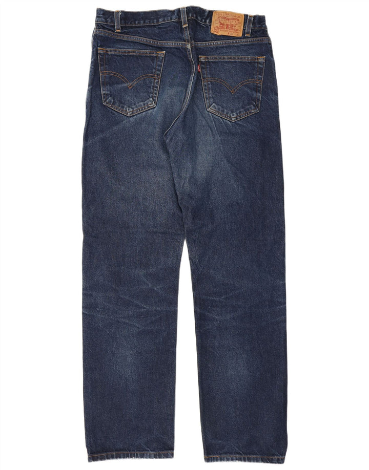 Levi's Mens 505 Straight Jeans W36 L33 Blue