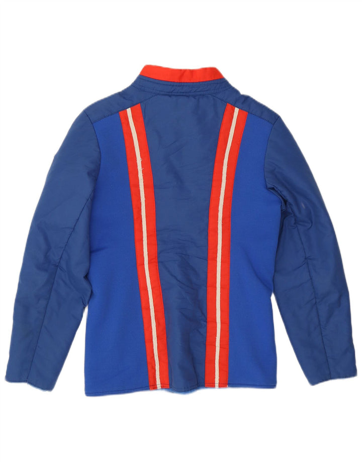 Impidimpi Mens Windbreaker Jacket UK 36 Small Blue Striped Polyamide