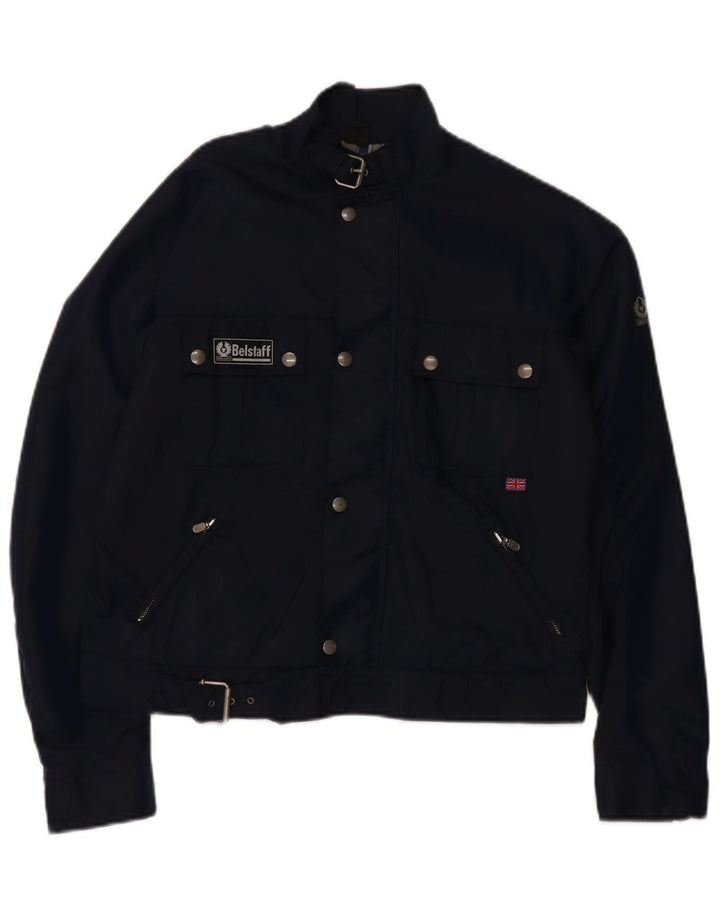 Belstaff Boys Utility Jacket 13-14 Years Navy Blue Nylon