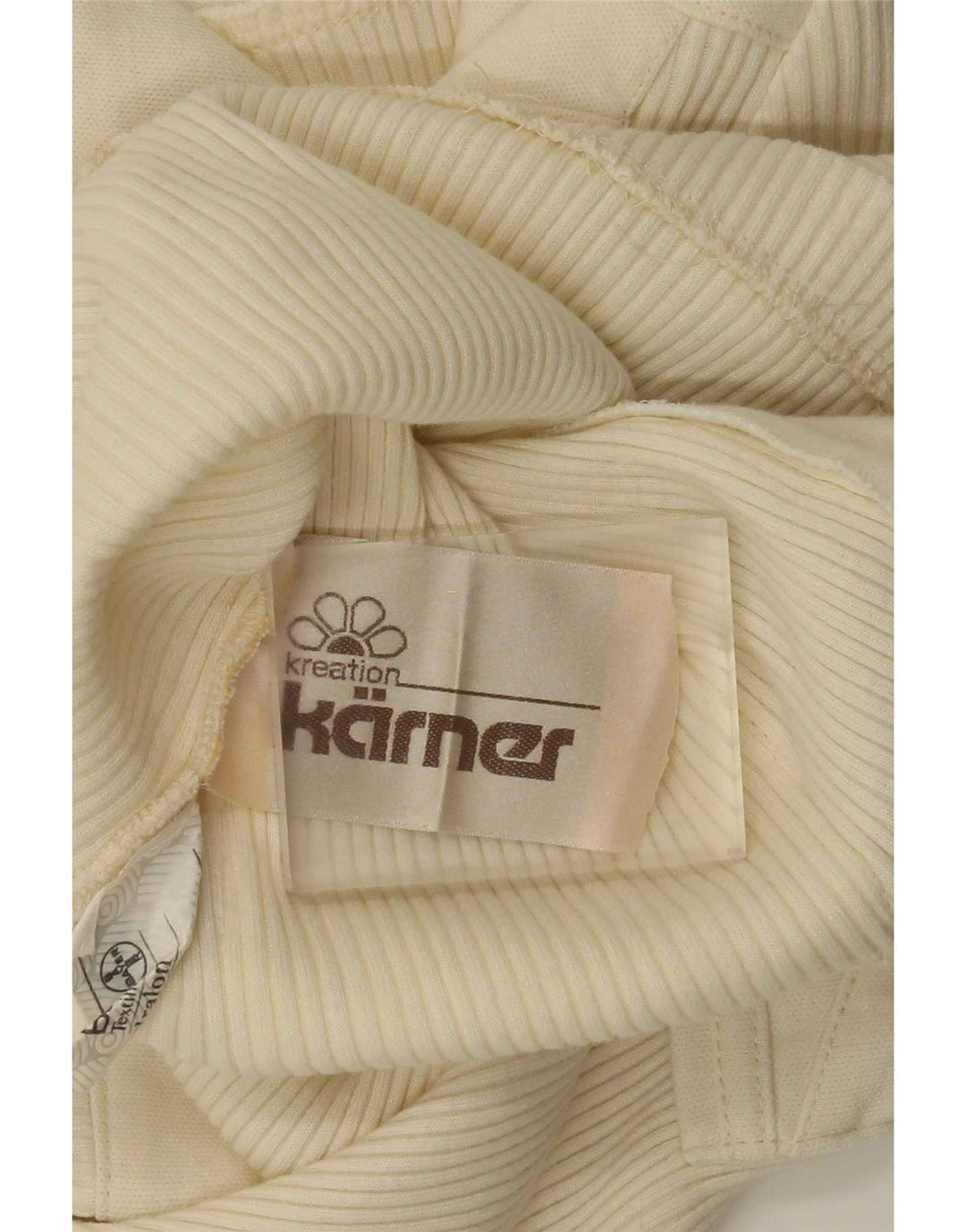 Karner Womens Short Sleeve Cardigan Sweater IT 40 Small Off White