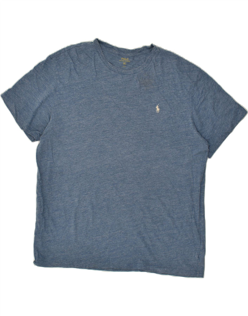 POLO RALPH LAUREN Mens T-Shirt Top XL Navy Blue Cotton | Vintage Polo Ralph Lauren | Thrift | Second-Hand Polo Ralph Lauren | Used Clothing | Messina Hembry 