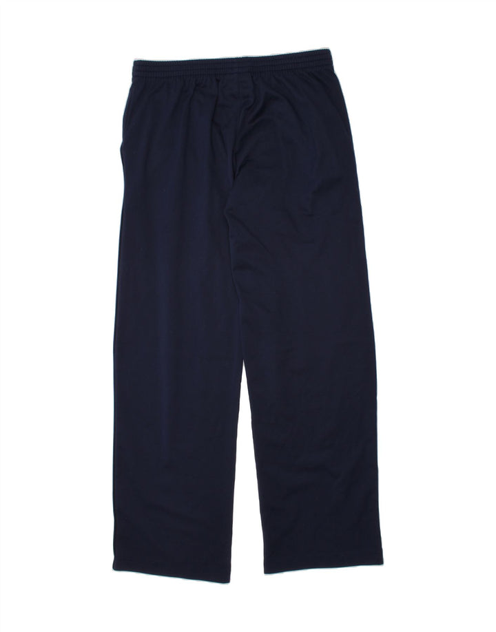 CHAMPION Boys Tracksuit Trousers 11-12 Years Large Navy Blue Polyester Vintage Champion and Second-Hand Champion from Messina Hembry 
