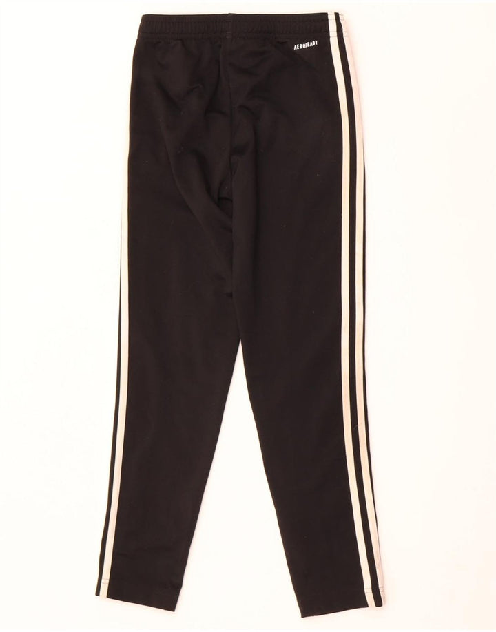 Adidas Boys Aeroready Tracksuit Trousers 9-10 Years  Black Polyester