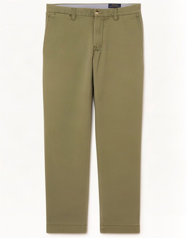 Ralph Lauren Mens Stretch Slim Fit Chino Trousers W30 L30 Green