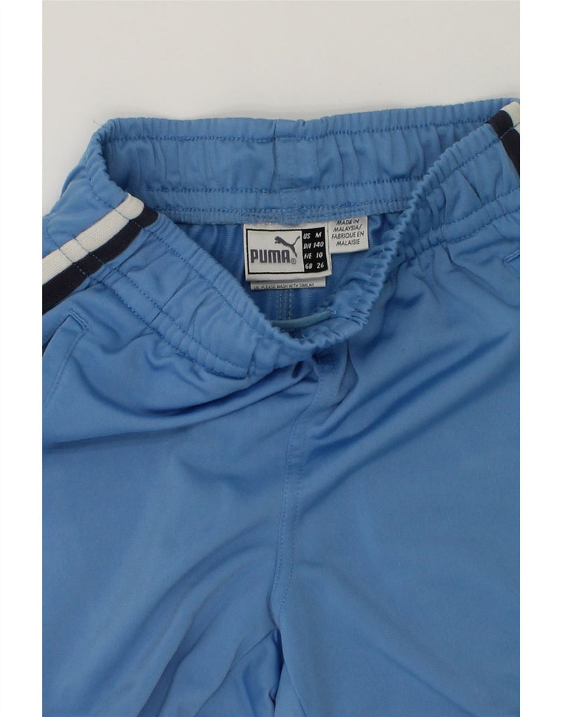 PUMA Boys Sport Shorts 9-10 Years Blue Polyester | Vintage Puma | Thrift | Second-Hand Puma | Used Clothing | Messina Hembry 