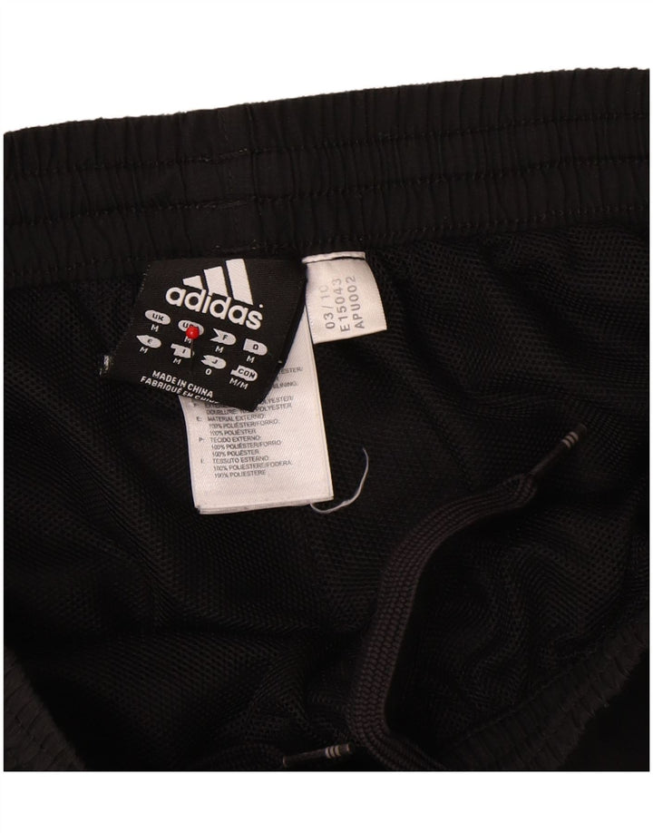 ADIDAS Mens Climalite Capri Tracksuit Trousers Joggers Medium  Black