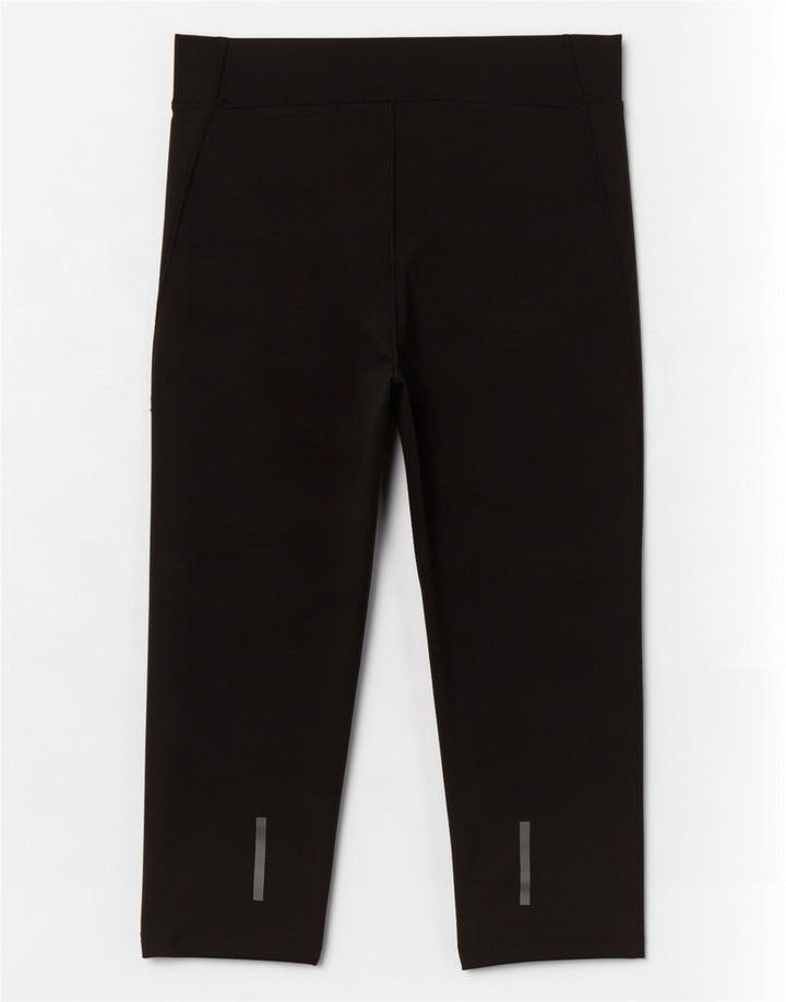 Adidas Womens Climalite Capri Leggings UK 8/10 Small Black