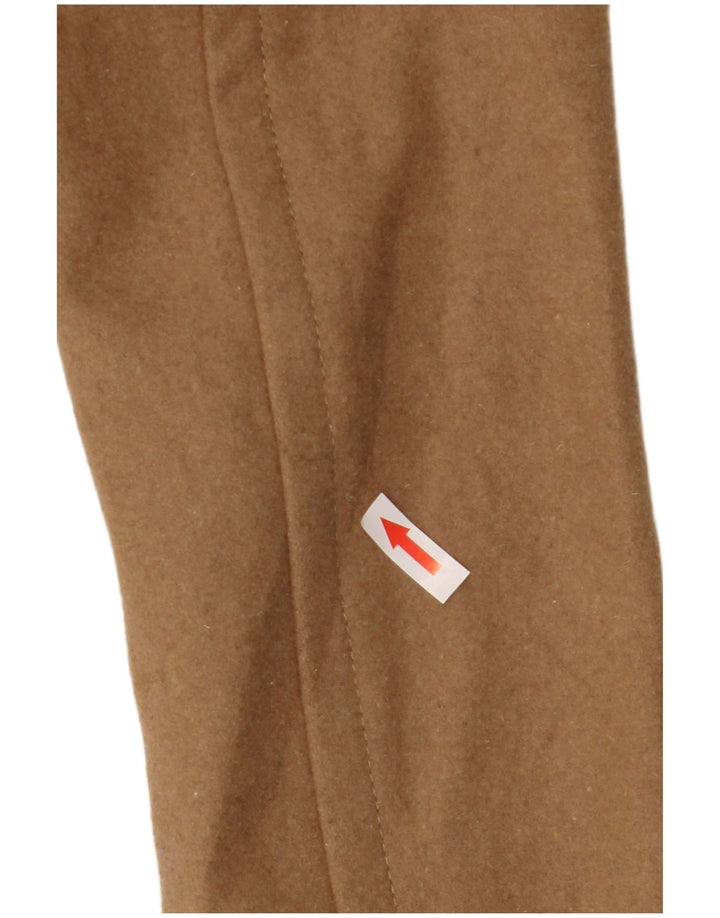 Zara Womens Overcoat UK 10 Small Beige