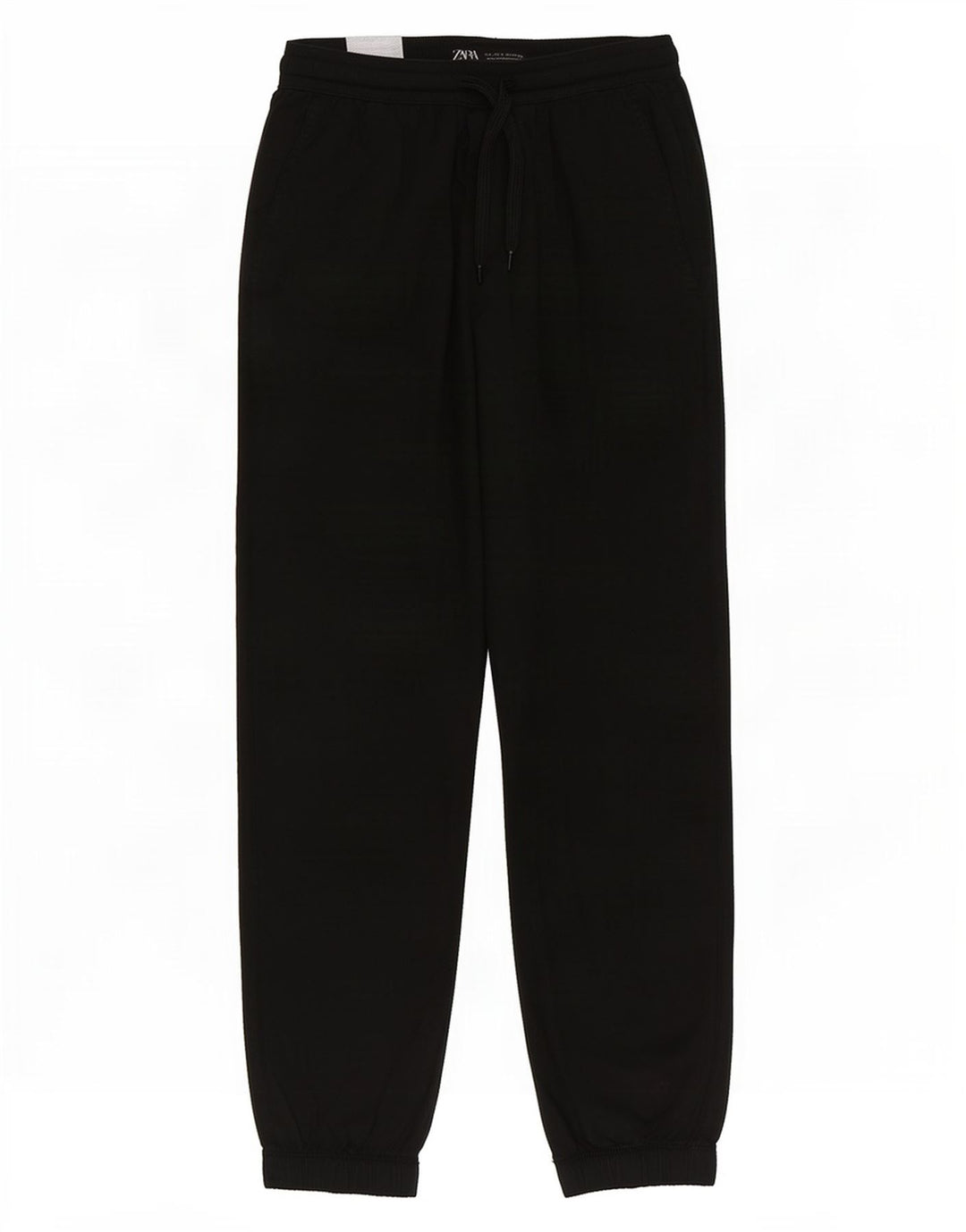 Zara Womens Joggers Trousers Small W30 L27 Black Cotton