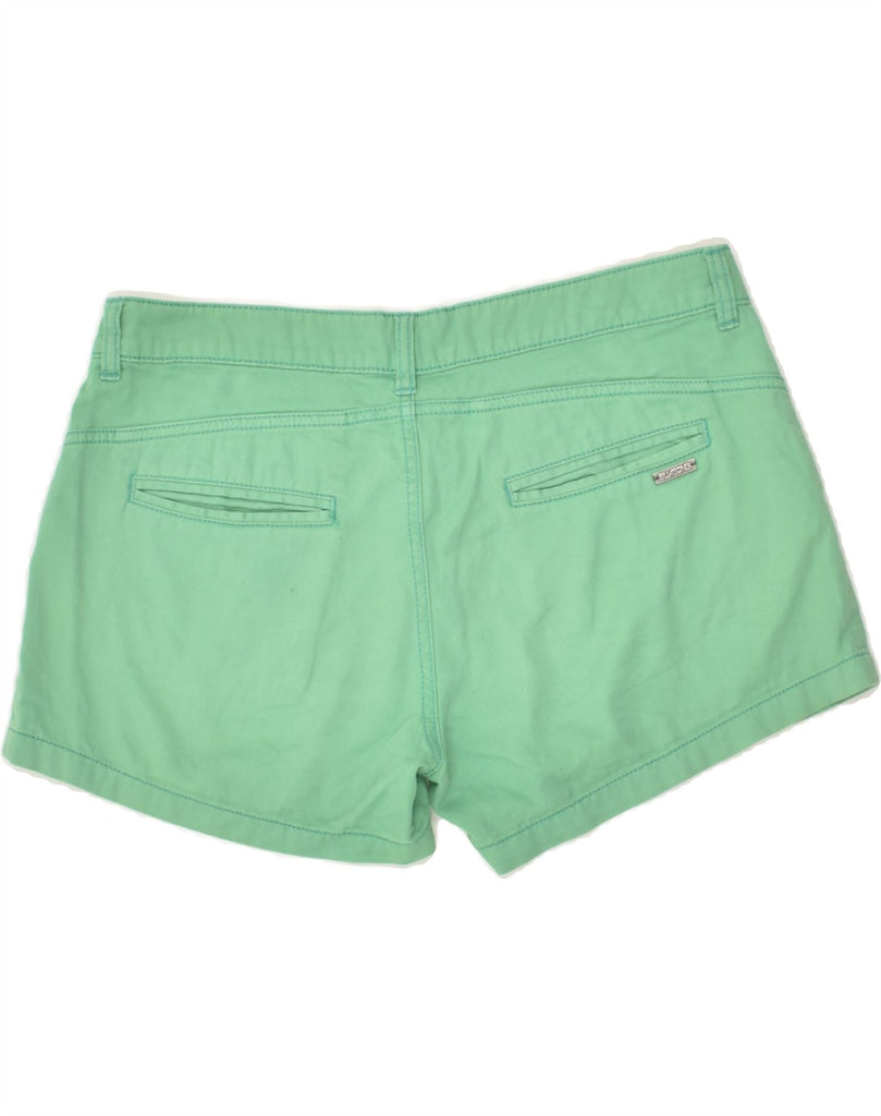 BILLABONG Womens Hot Pants Large W32  Green Cotton Vintage Billabong and Second-Hand Billabong from Messina Hembry 