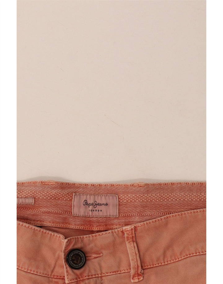 PEPE Jeans Mens Chino Shorts W36 Large Pink