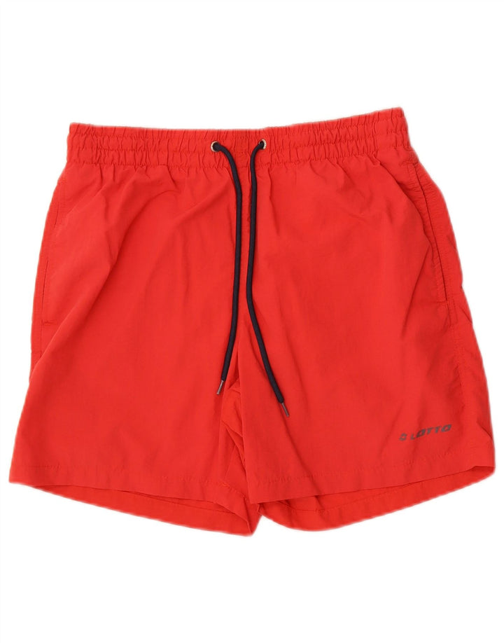 Lotto Mens Swimming Shorts Medium  Red