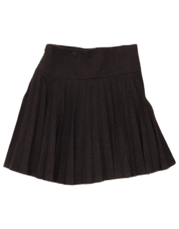 Polo Ralph Lauren Girls Mini Pleated Skirt 15-16 Years W24 Grey