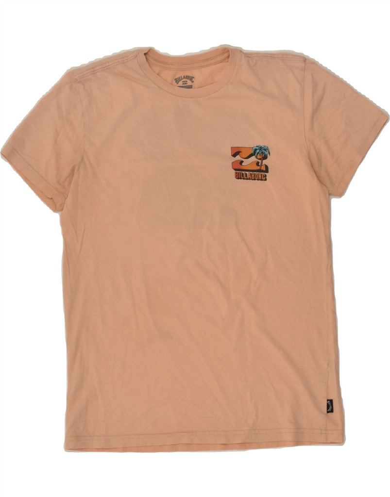 BILLABONG Boys Premium Graphic T-Shirt Top 11-12 Years Medium Beige Cotton | Vintage Billabong | Thrift | Second-Hand Billabong | Used Clothing | Messina Hembry 