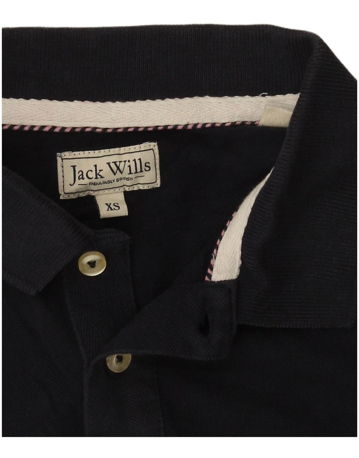 Jack Wills Mens Polo Shirt XS Navy Blue