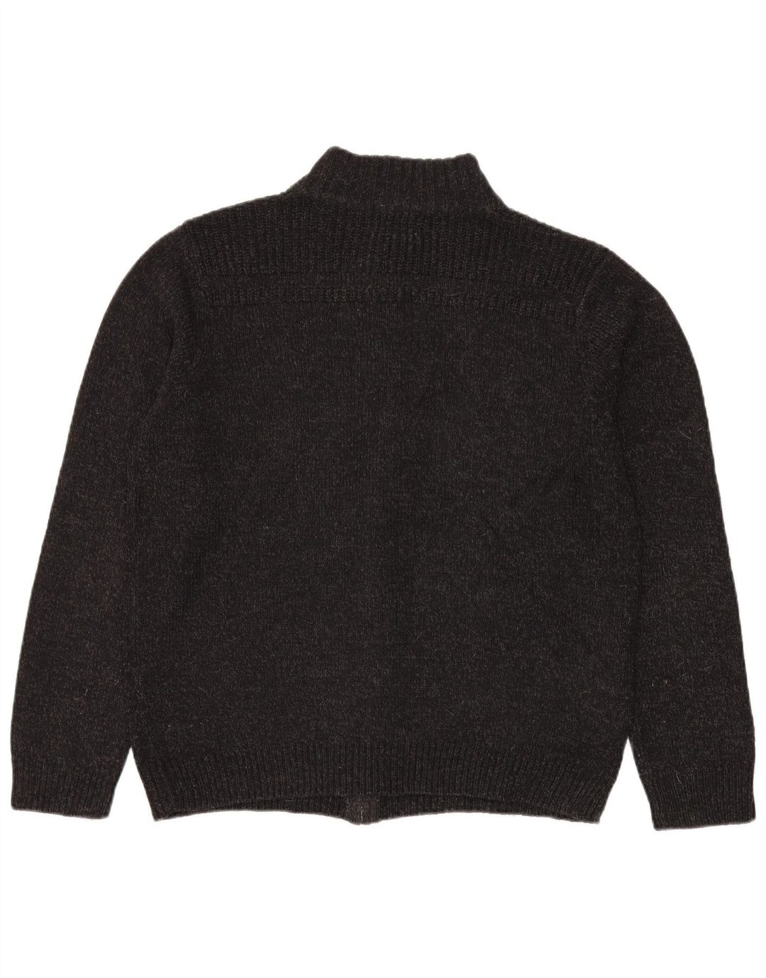 Marks & Spencer Mens Regular Fit Cardigan Sweater Large Grey Acrylic
