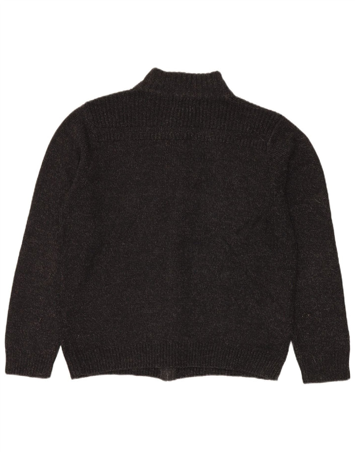 Marks & Spencer Mens Regular Fit Cardigan Sweater Large Grey Acrylic
