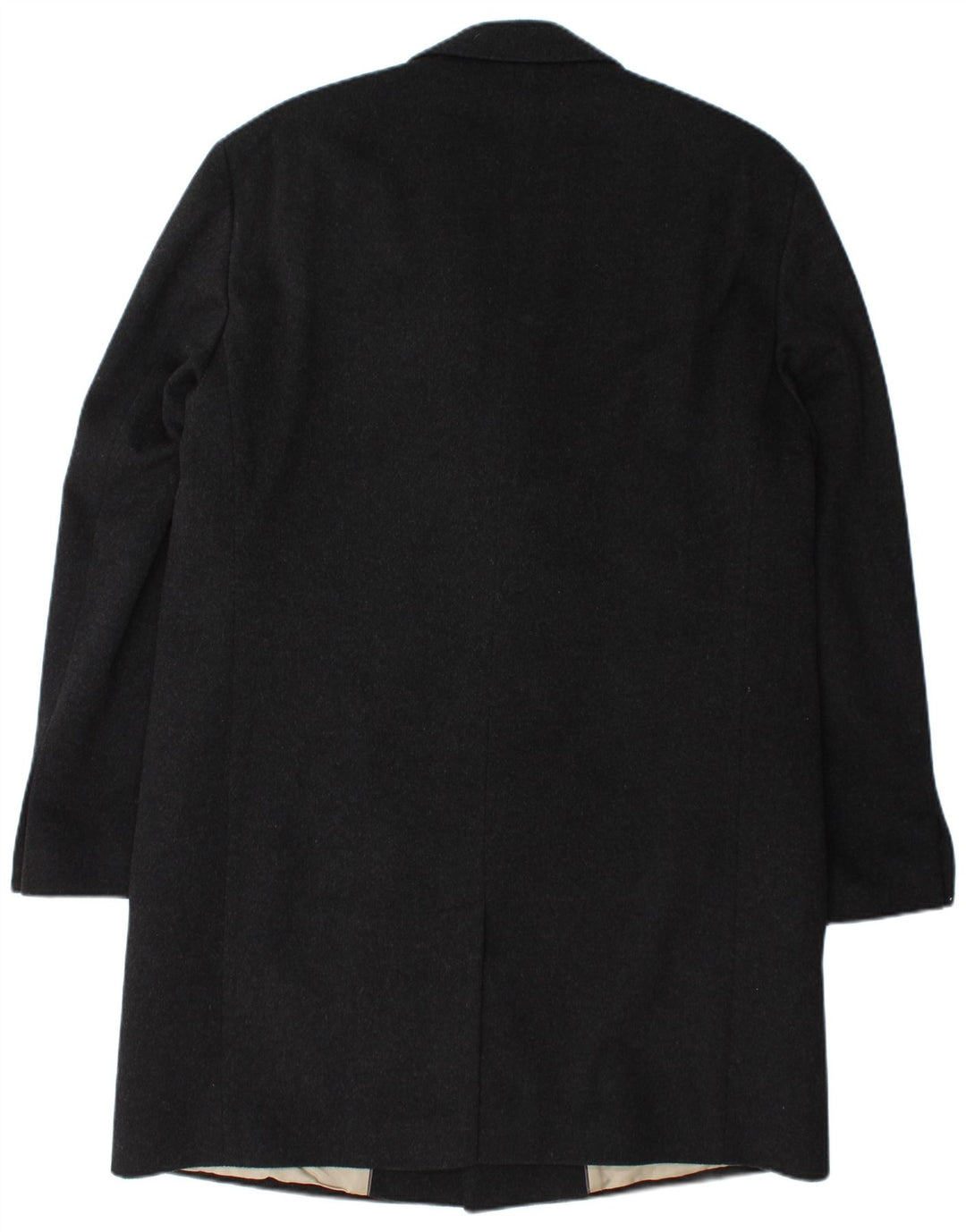 Hugo Boss Mens Overcoat UK 36 Small Black
