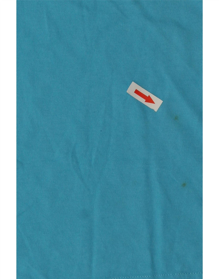Adidas Mens Graphic T-Shirt Top Medium Blue