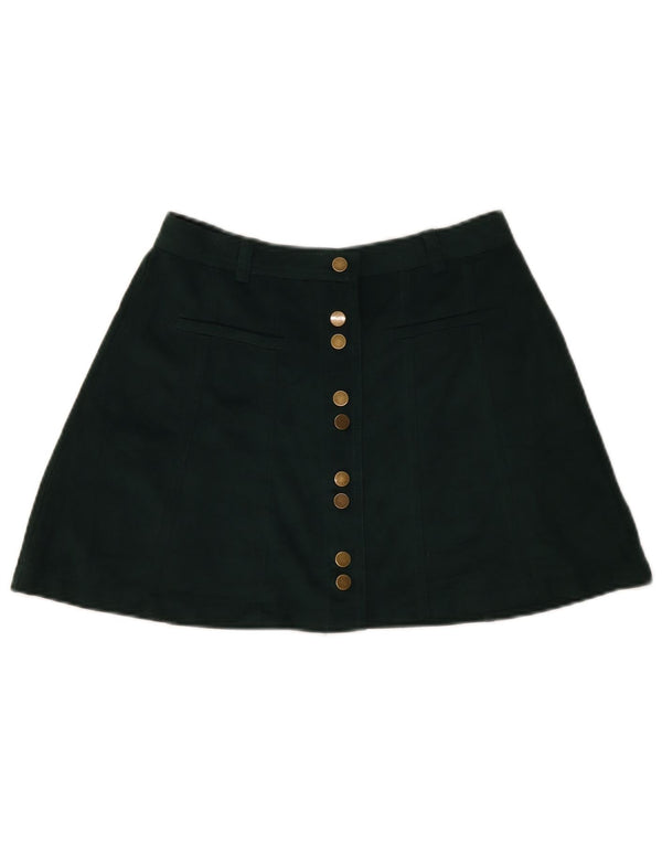 Zara Womens Trafaluc Mini Skirt Small W26 Green