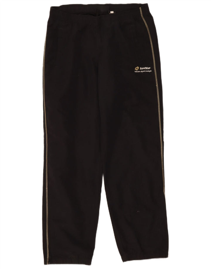 Lotto Mens Tracksuit Trousers Joggers Large  Black
