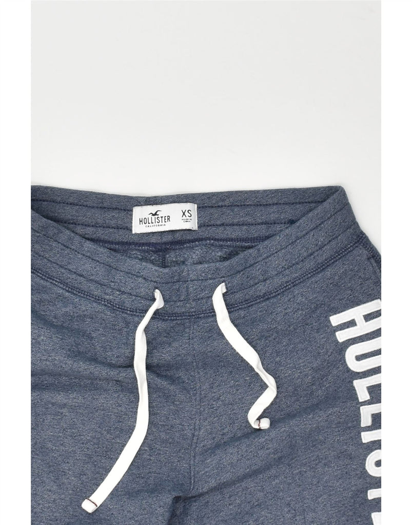 HOLLISTER Mens Graphic Sport Shorts XS Blue Flecked Cotton | Vintage Hollister | Thrift | Second-Hand Hollister | Used Clothing | Messina Hembry 