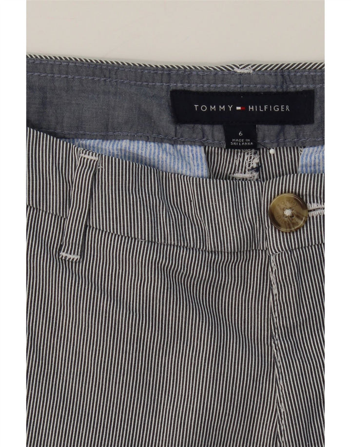 TOMMY HILFIGER Womens Chino Trousers US 6 Medium W30 L28 Navy Blue Vintage Tommy Hilfiger and Second-Hand Tommy Hilfiger from Messina Hembry 