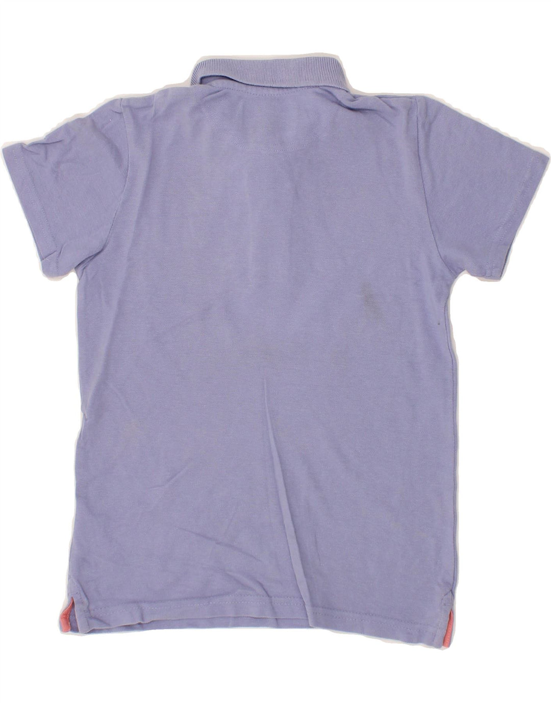 LYLE & SCOTT Boys Polo Shirt 7-8 Years Purple Cotton Vintage Lyle & Scott and Second-Hand Lyle & Scott from Messina Hembry 