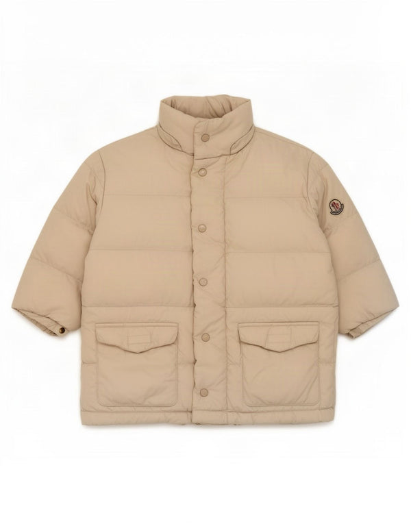 Moncler Baby Girls Padded Jacket 18-24 Months Beige Nylon