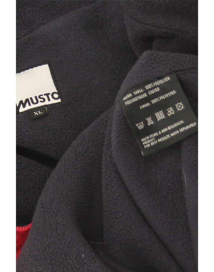 Musto Mens Bomber Jacket UK 42 XL Red Polyester