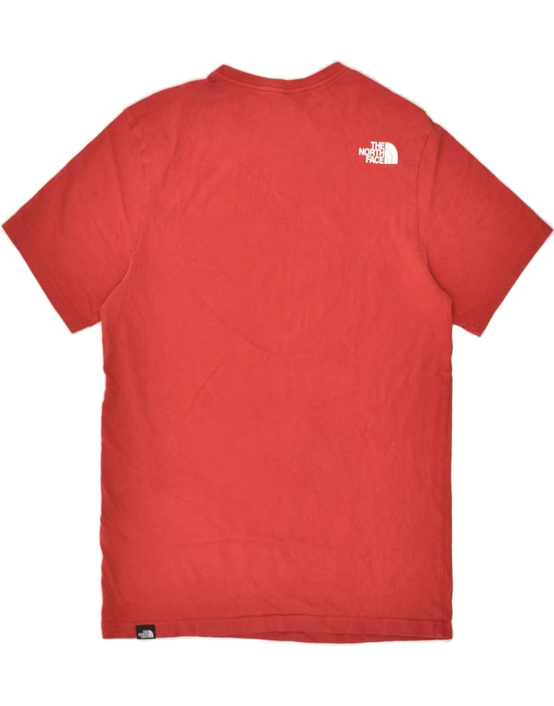 THE NORTH FACE Mens Graphic T-Shirt Top Small Red Cotton | Vintage The North Face | Thrift | Second-Hand The North Face | Used Clothing | Messina Hembry 