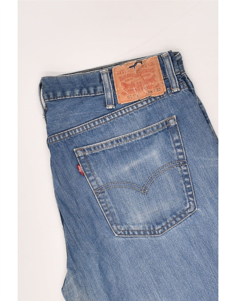 LEVI'S Mens 514 Straight Jeans W38 L32 Blue Cotton | Vintage Levi's | Thrift | Second-Hand Levi's | Used Clothing | Messina Hembry 