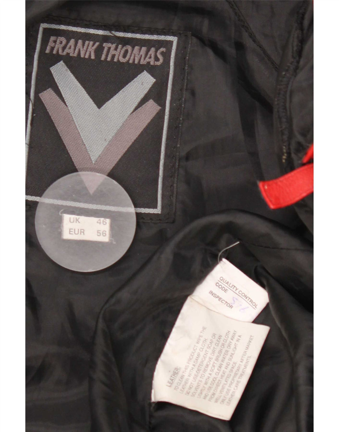 Frank Thomas Womens Racer Jacket IT 46 Large Multicoloured Colourblock