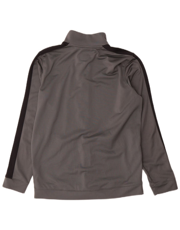 Under Armour Mens Tracksuit Top Jacket Medium Grey Colourblock