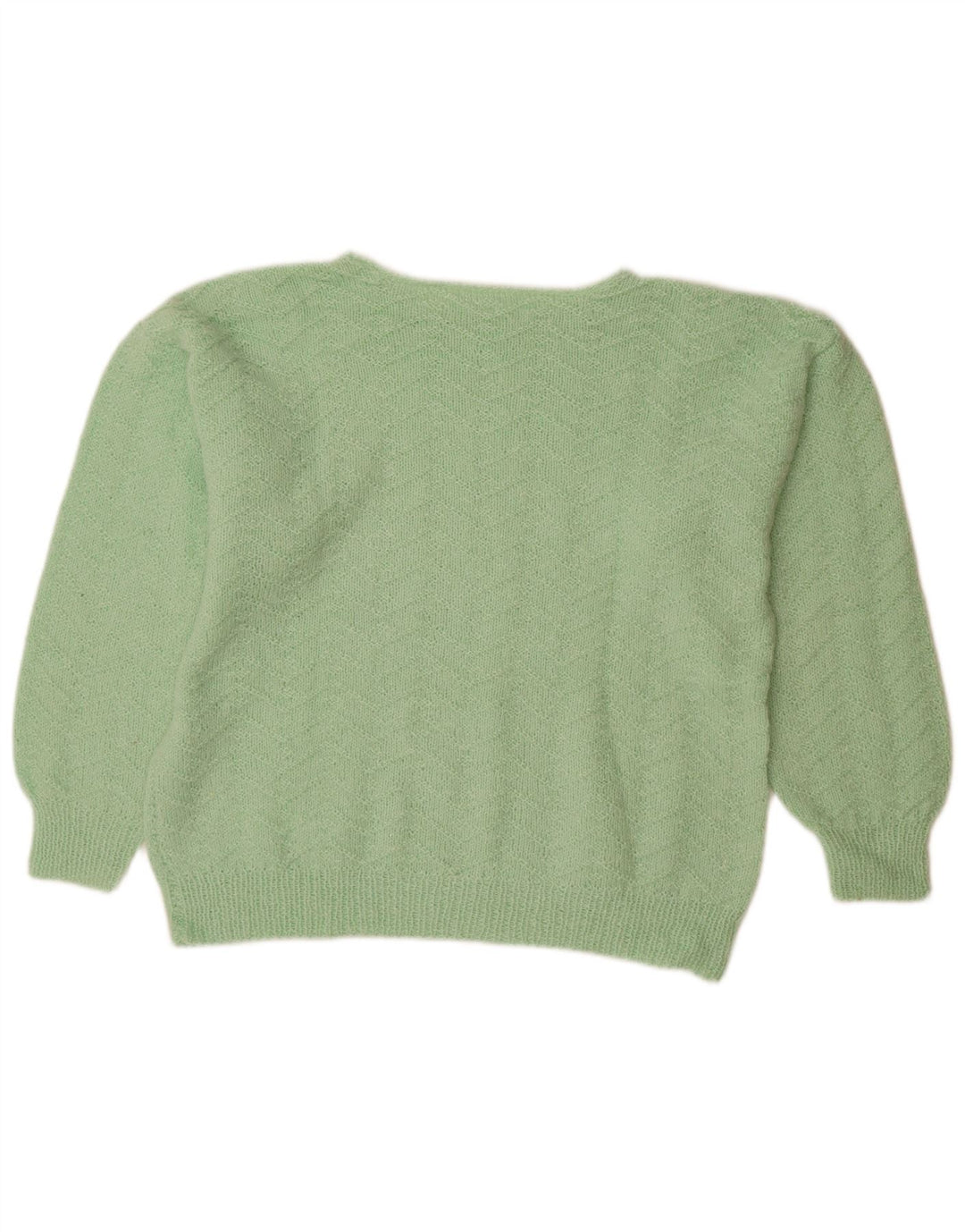 VINTAGE Womens Boat Neck Jumper Sweater UK 18 XL Green