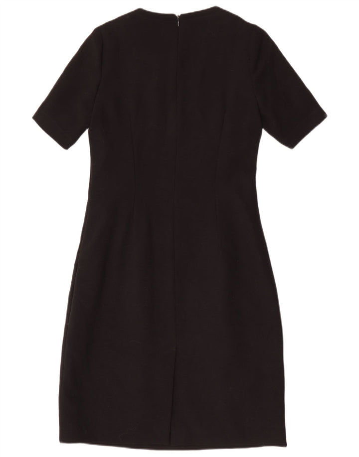 Vintage Womens Sheath Dress IT 48 XL Black