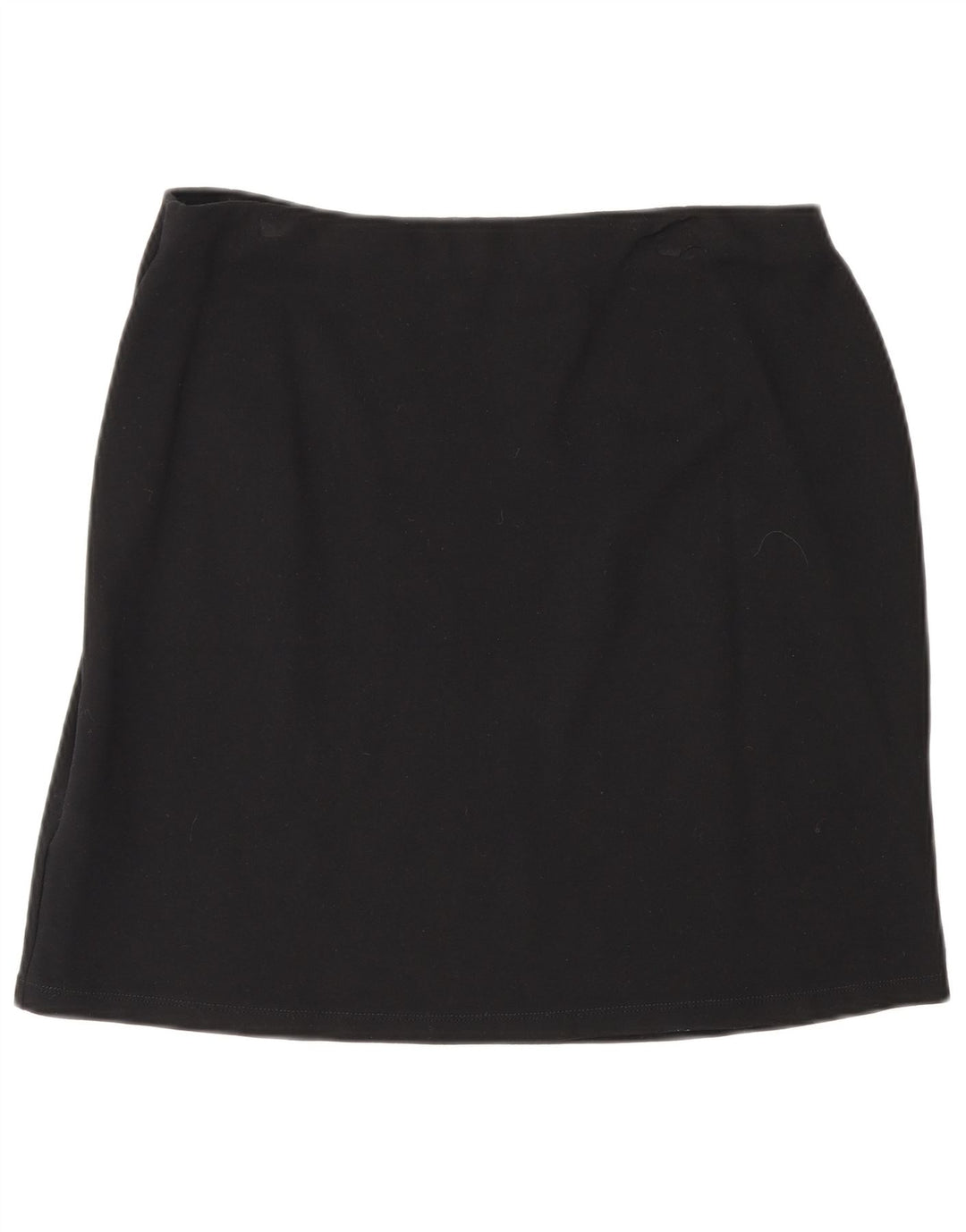 Marks & Spencer Womens Mini Skirt UK 14 Large W30  Black Viscose