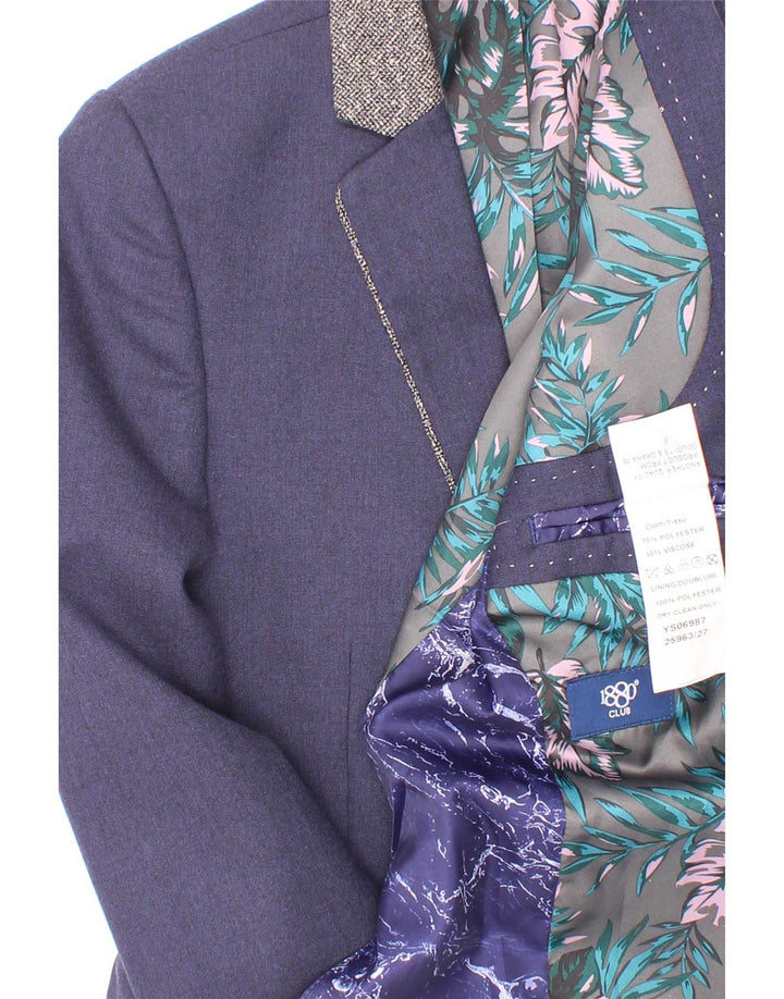 JP 1880 Boys 2 Button Blazer Jacket 4-5 Years Navy Blue Polyester