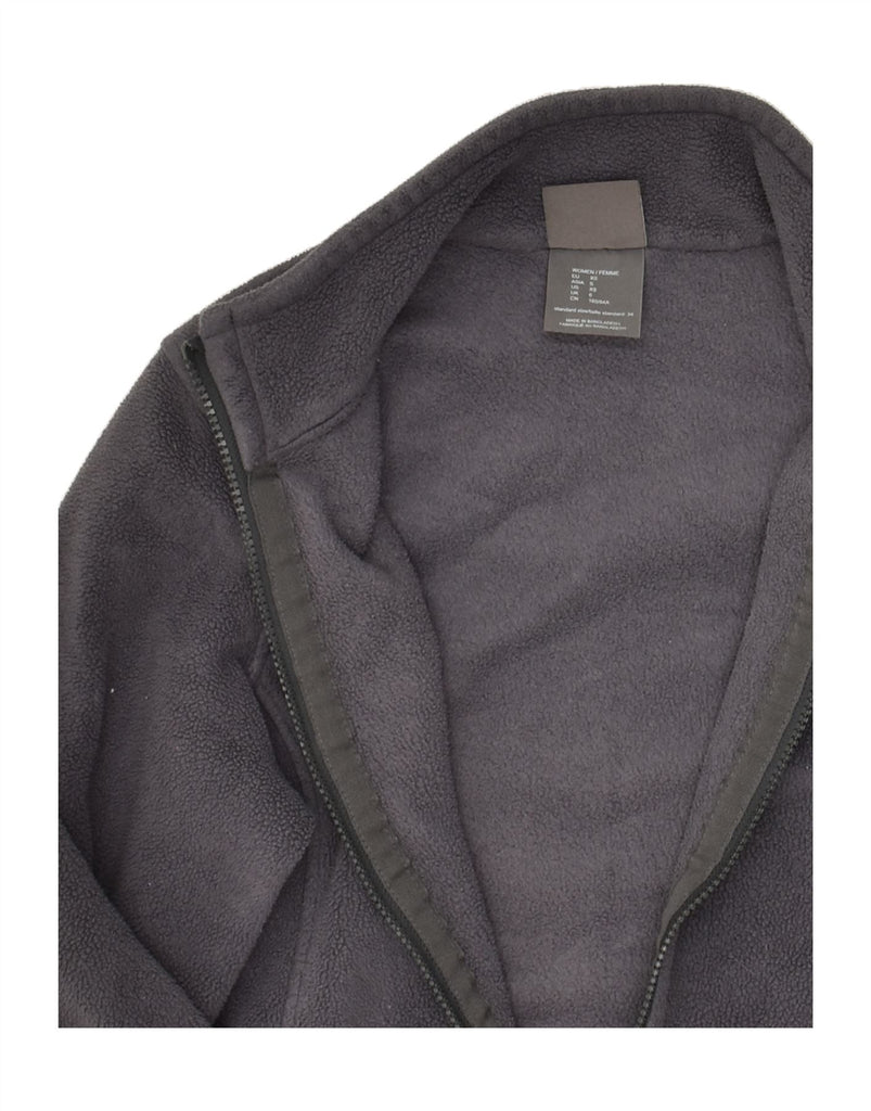 JACK WOLFSKIN Womens Fleece Jacket UK 6 XS  Grey Polyester | Vintage Jack Wolfskin | Thrift | Second-Hand Jack Wolfskin | Used Clothing | Messina Hembry 